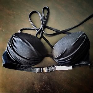 Victoria’s Secret black swimsuit top form cup 34 C